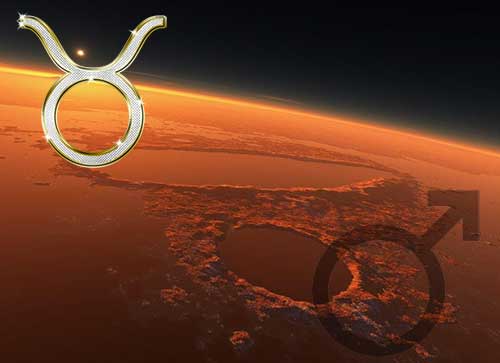 Марс в знаке Тельца