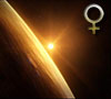 Aspects of Mercury with Venus in the natal chart.